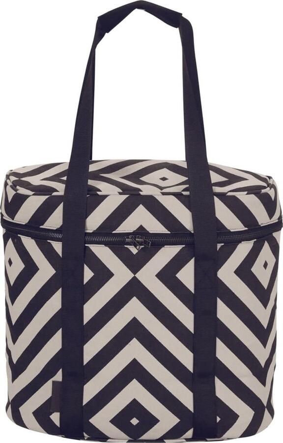 House Doctor Koeltas Satt zwart wit 38cm