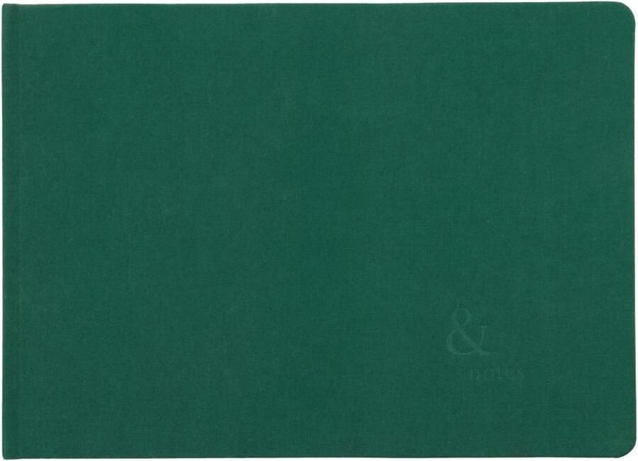 House Doctor Notitieboek Guest groen a4