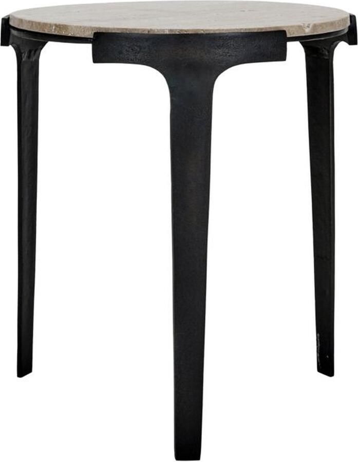 House Doctor Salontafel Fula travertin beige 45cm