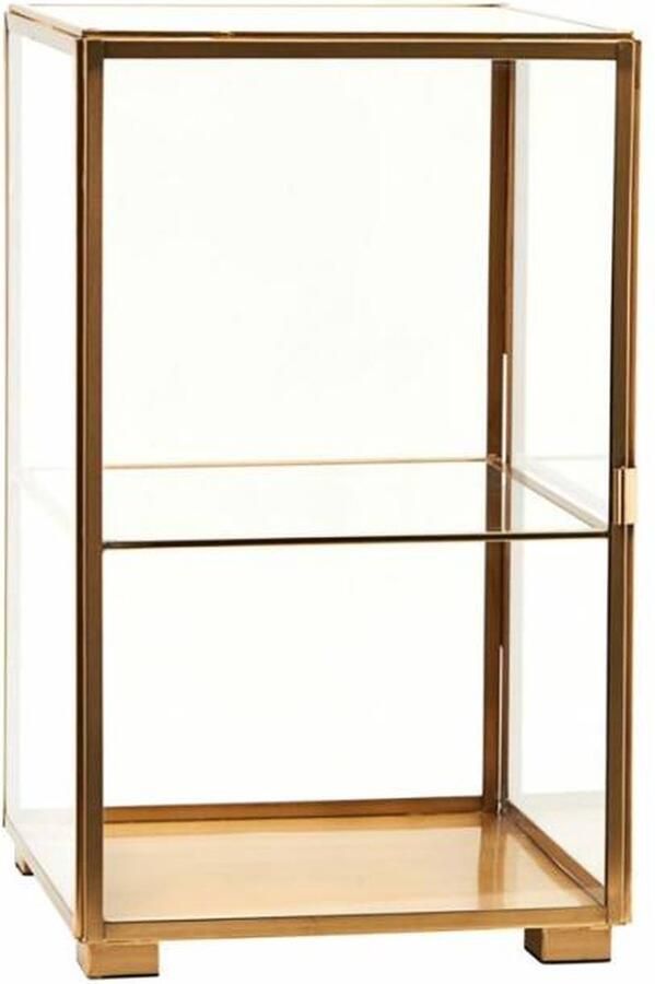 House Doctor Vitrinekast Glass messing 41cm