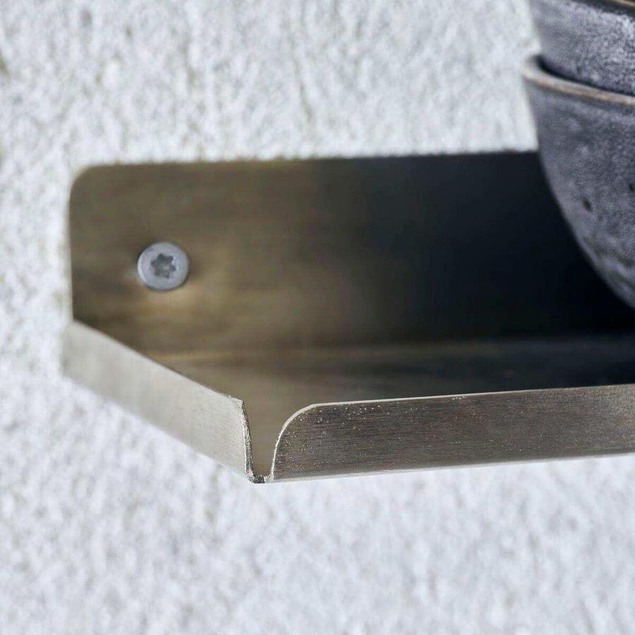 House Doctor Wandplank Ledge zilver 80cm - Foto 2