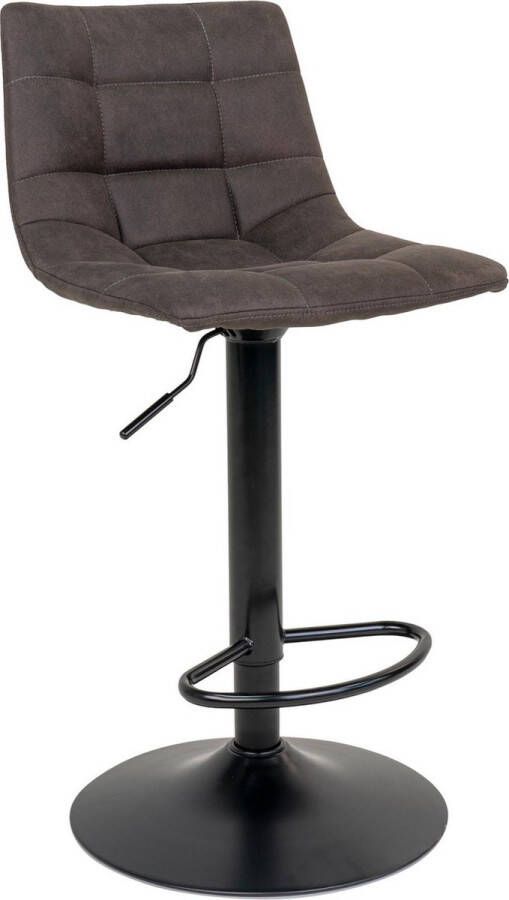 House Nordic Barstoel Donkergrijs 43x43x88-108cm Retro Vintage Gewicht 6kg Set van 2