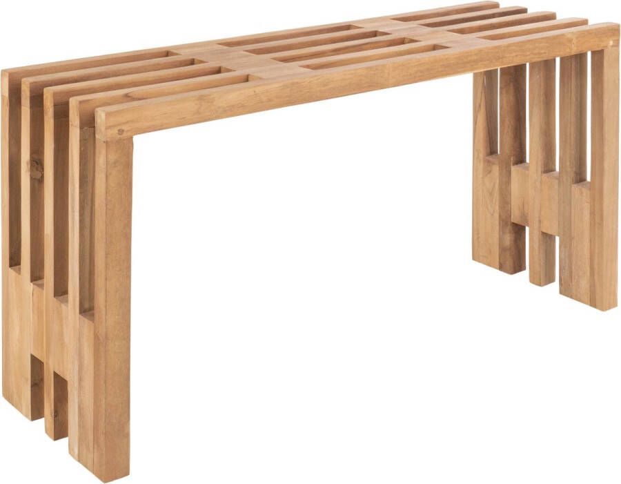 House Nordic Benidorm Bank in teak 90x30 cm - Foto 3