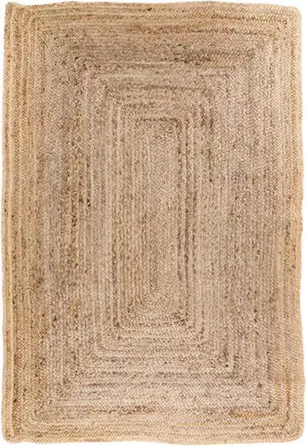 House Nordic Bombay in gevlochten natuurlijke jute 90x60 cm