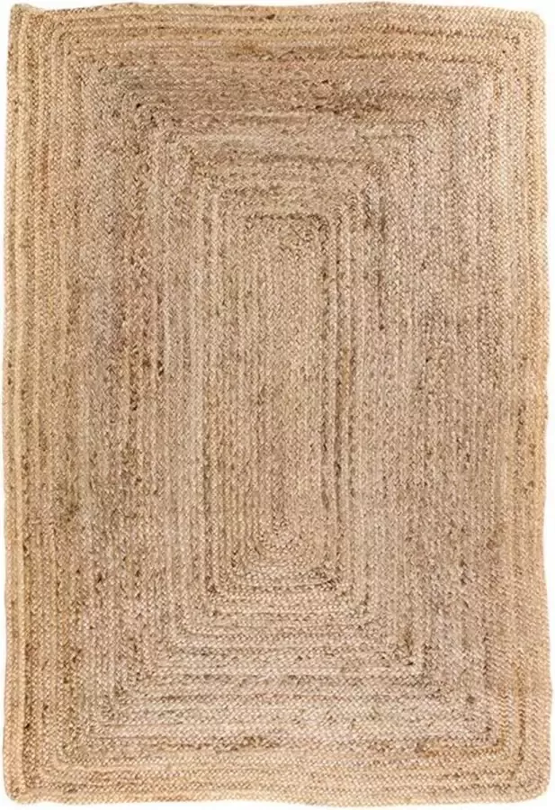 Bombay Jute Rug Braided Rug Rustic Carpet Natural Style 60x90 cm - Foto 2