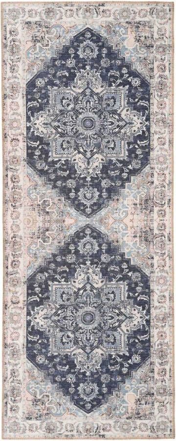 House Nordic Hallway Runner Havana Blauw 80x200cm - Foto 2