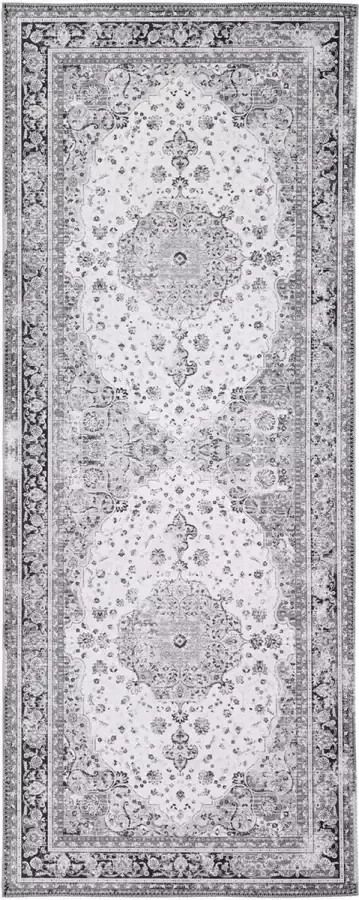 House Nordic Hallway Runner Havana Zwart Wit 80x200cm - Foto 2