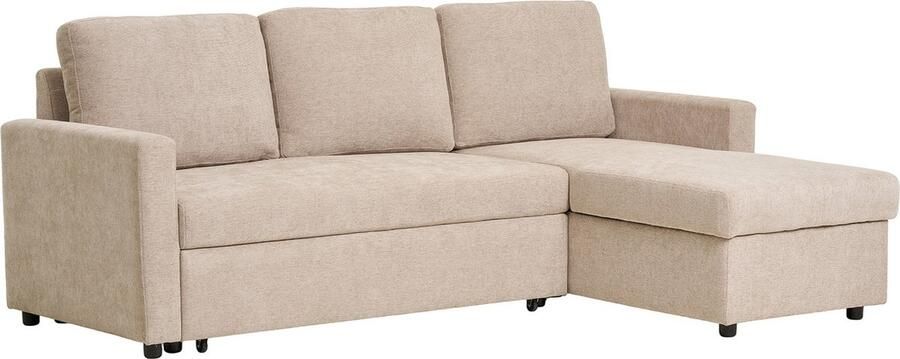 House Nordic Slaapbank Belfast Chaise Longue Zand Met Opslag