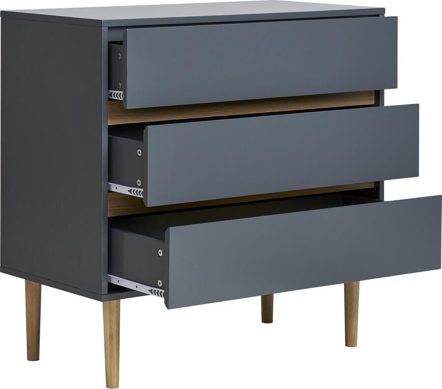 House Nordic Eetkamerstoel Donkerbruin Metaal PU-leer 62x57x84cm Shiva