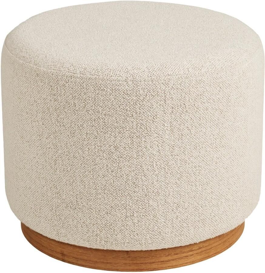 House Nordic Daisy Poef Zand Bouclé - Foto 2