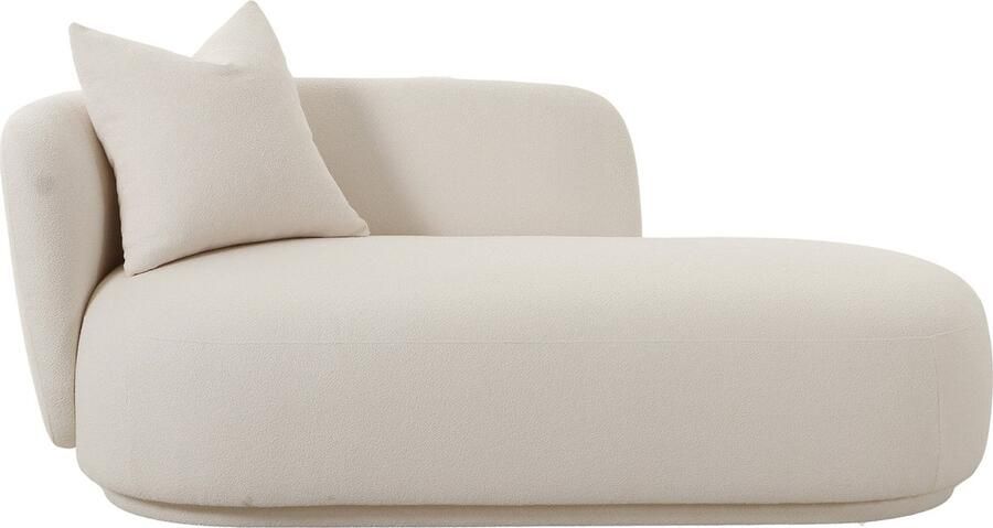 Hioshop Mykonos bank dagbed met kussen naturel. - Foto 2