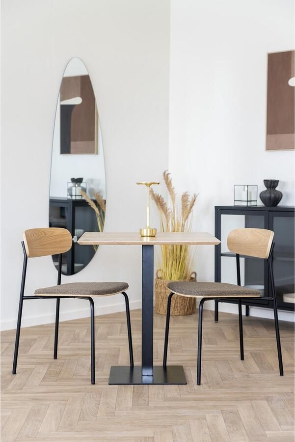 House Nordic Eetkamerstoel Estepona Bruin