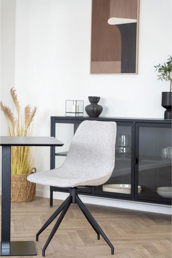 House Nordic Eetkamerstoel Zand Draaibaar 54x48x86cm Scandinavisch