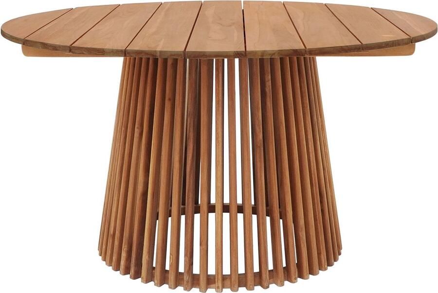 House Nordic Eettafel Teak Naturel 120x120x75cm Lorca