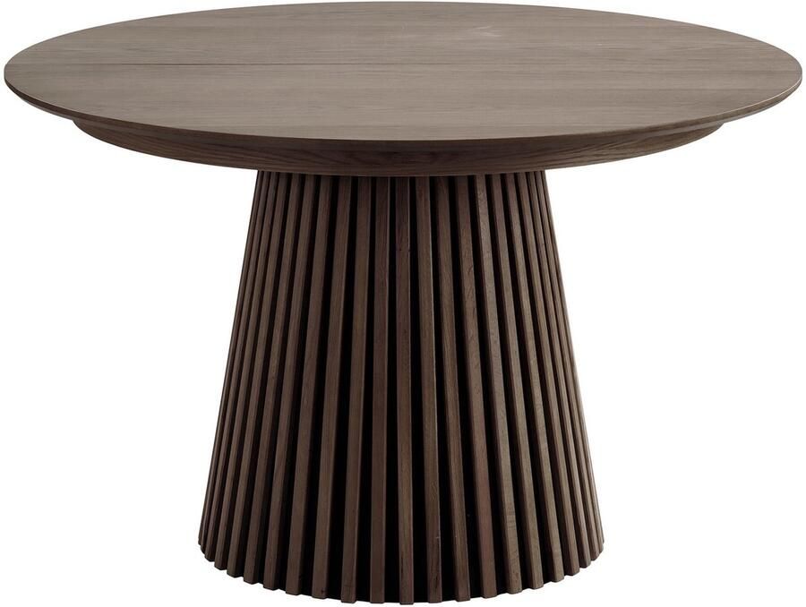 House Nordic Osaka Gerookt Eiken Eettafel Uitschuifbaar Ø120 240 cm