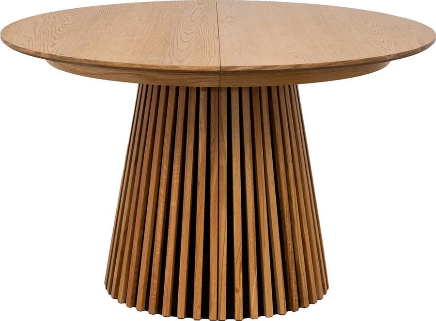 House Nordic Eettafel Osaka Eiken Fineer Naturel Uitschuifbaar - Foto 2