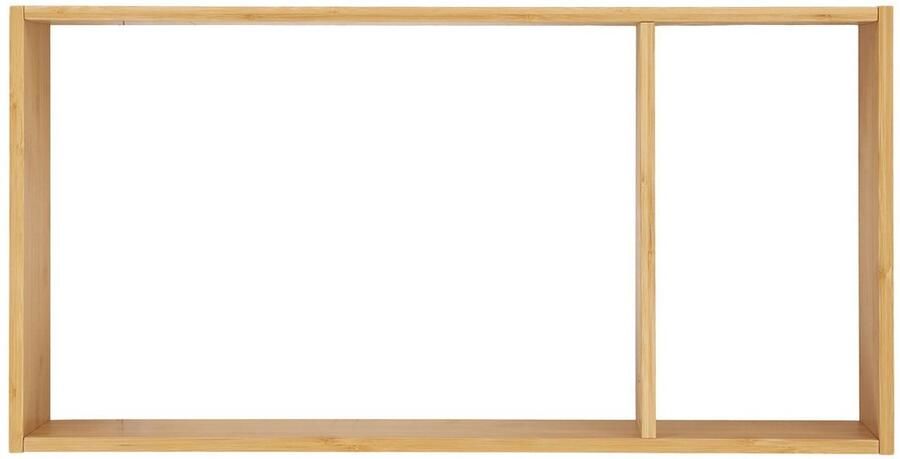 House Nordic Ember Wandplank Naturel Bamboe 70x15x35 5 cm