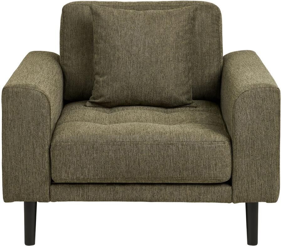 House Nordic Fauteuil Lido Groen Stof 92x90x54cm