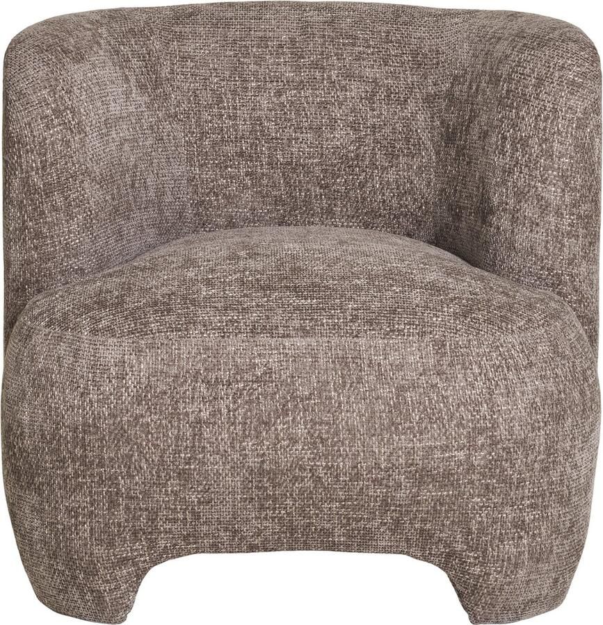 Giga Meubel House Nordic Fauteuil Beige Stof Zithoogte 45cm 79x77x72cm Nazare