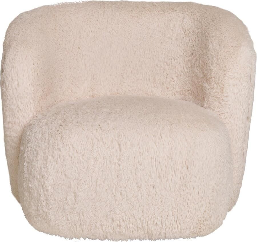 Giga Meubel House Nordic Fauteuil Off White Imitatiebont Zithoogte 42cm Setubal