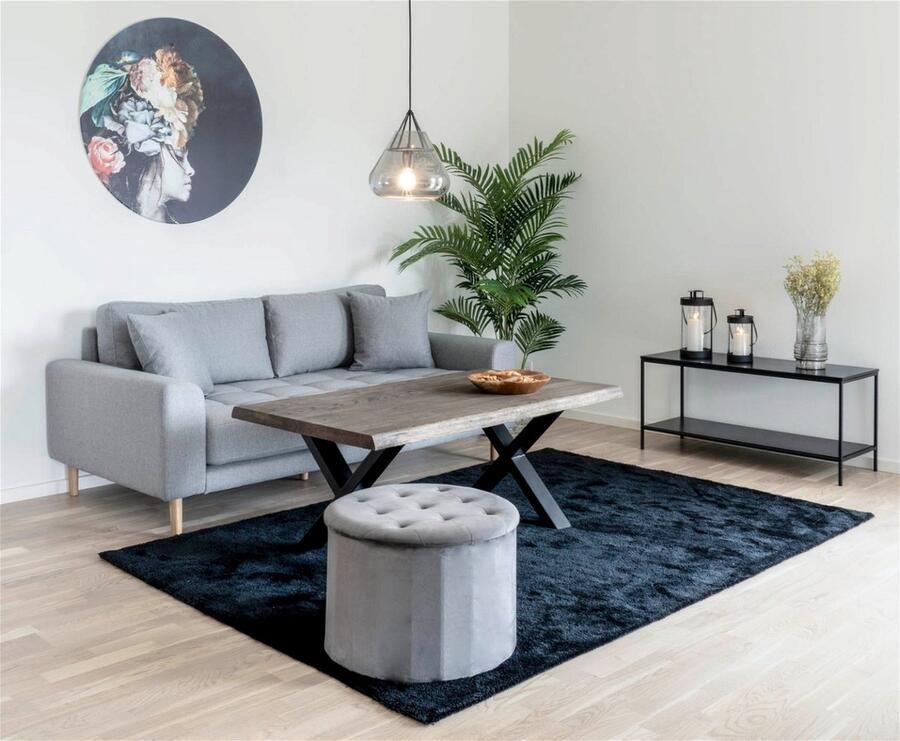 House Nordic House-Nordic-Poef-Arya-met-opbergruimte-donkergrijs