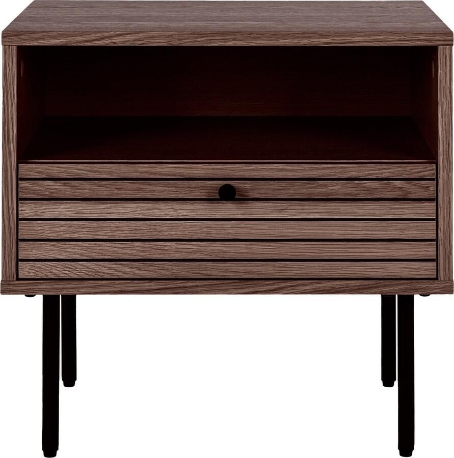 House Nordic Dressoir Walnoot Rechthoek 4-Deurs 205x45x82cm Tokyo