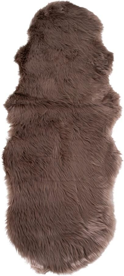 House Nordic Lamsvacht Kunstmatige lamsvacht in paddestoel 60×180 cm - Foto 3