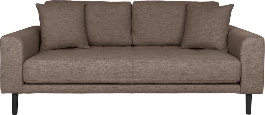 House Nordic 2 5-Zits Bank Bruin 180x93x76cm Lido