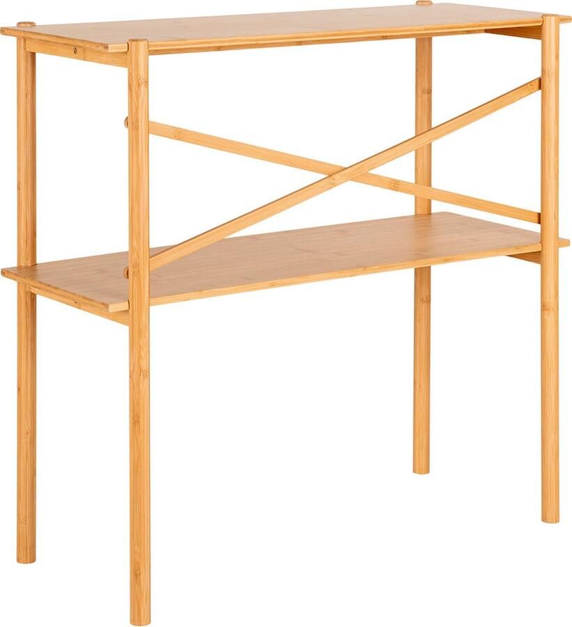 House Nordic Manaus Console Table Console table bamboo natural 83x32x80 5 cm - Foto 4