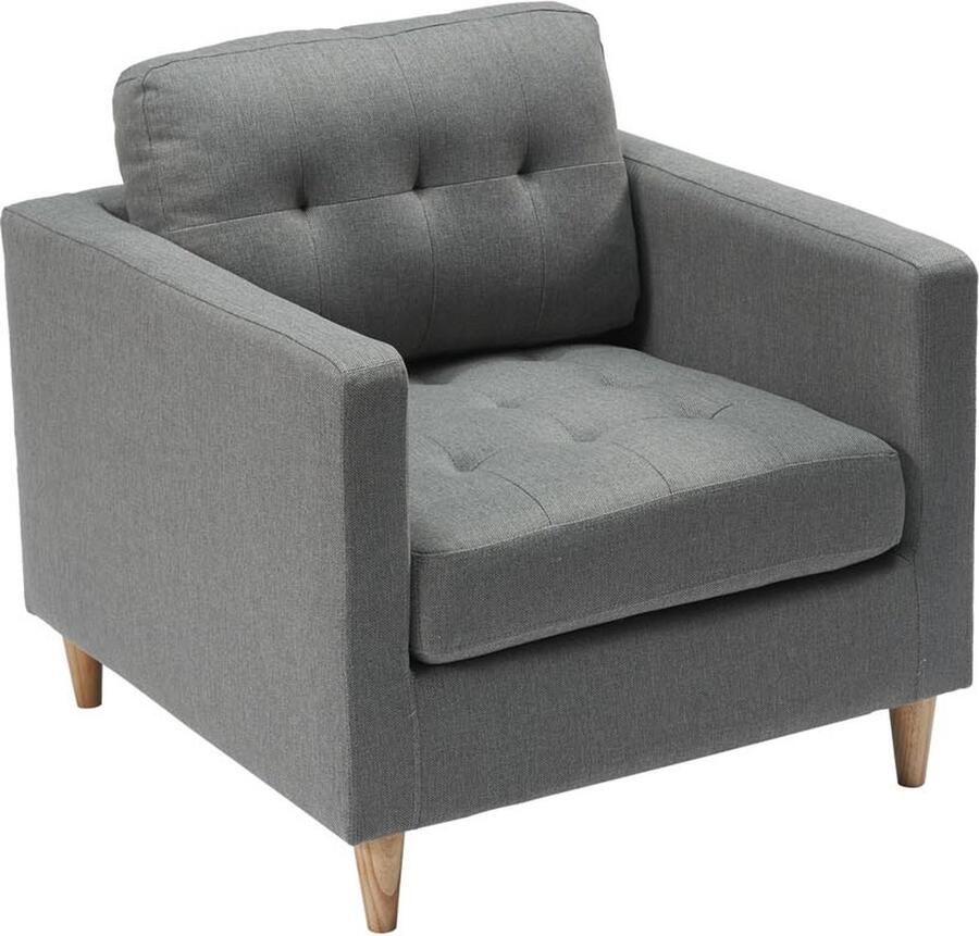 House Nordic Marino fauteuil stof grijs