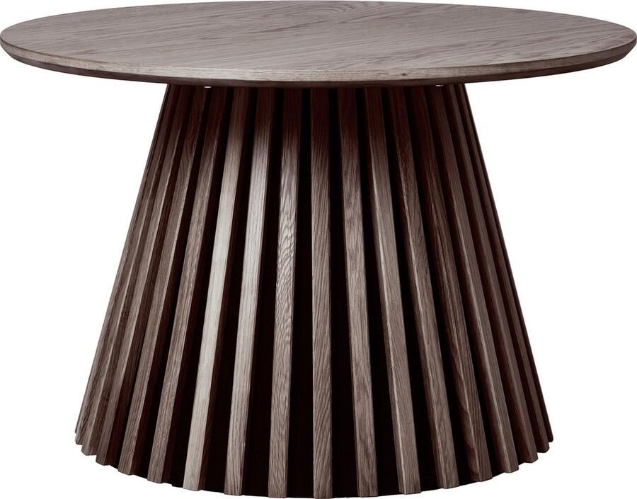 Giga Meubel House Nordic Salontafel Osaka Eikenfineer Smoked Ø70x45cm