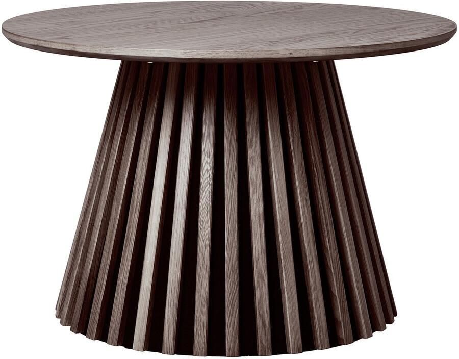 Giga Meubel House Nordic Salontafel Osaka Eikenfineer Smoked Ø70x45cm