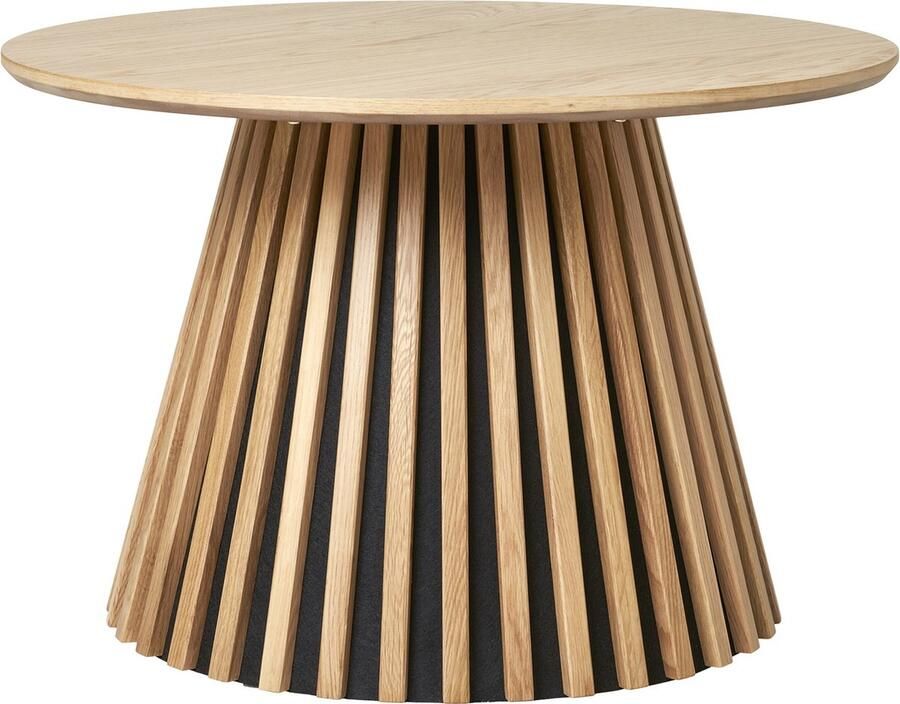 Giga Meubel House Nordic Salontafel Naturel Eikenfineer Ø70x45cm Osaka