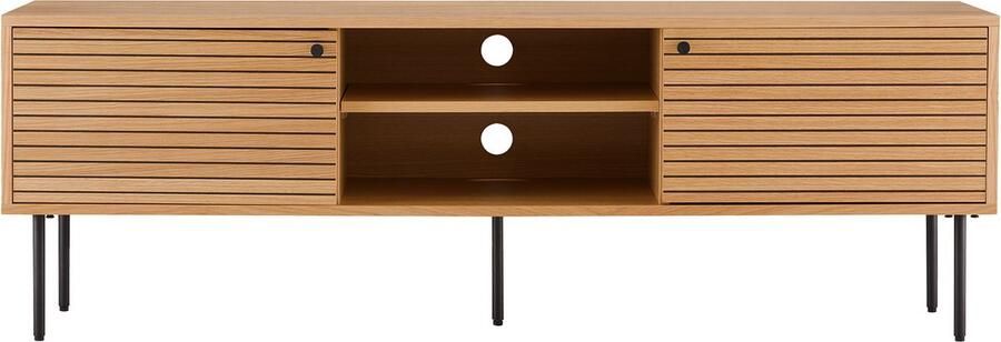 House Nordic Tv-Meubel Kyoto Eikenfineer Naturel 150cm