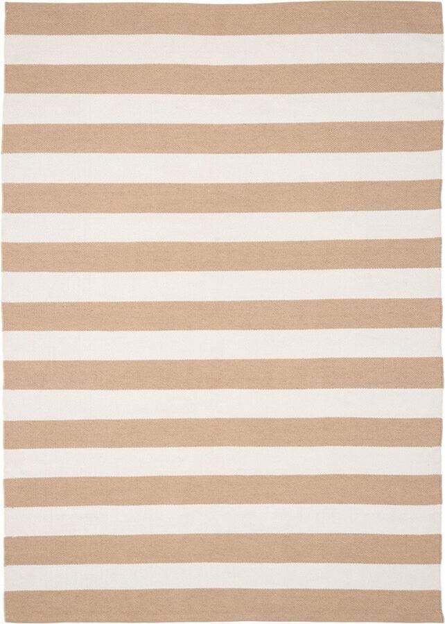 House Nordic Pina vloerkleed 140x200cm plastic buitenshuis beige offwhite