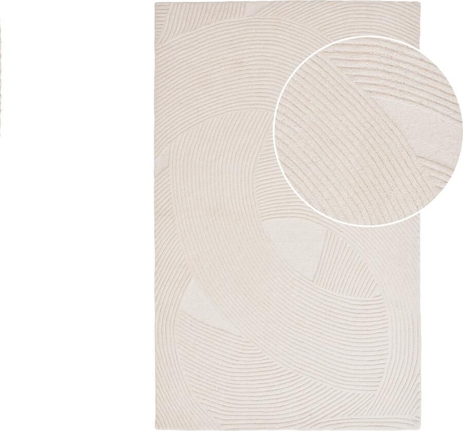 House Nordic Vloerkleed Pune Ivoor 160x230cm