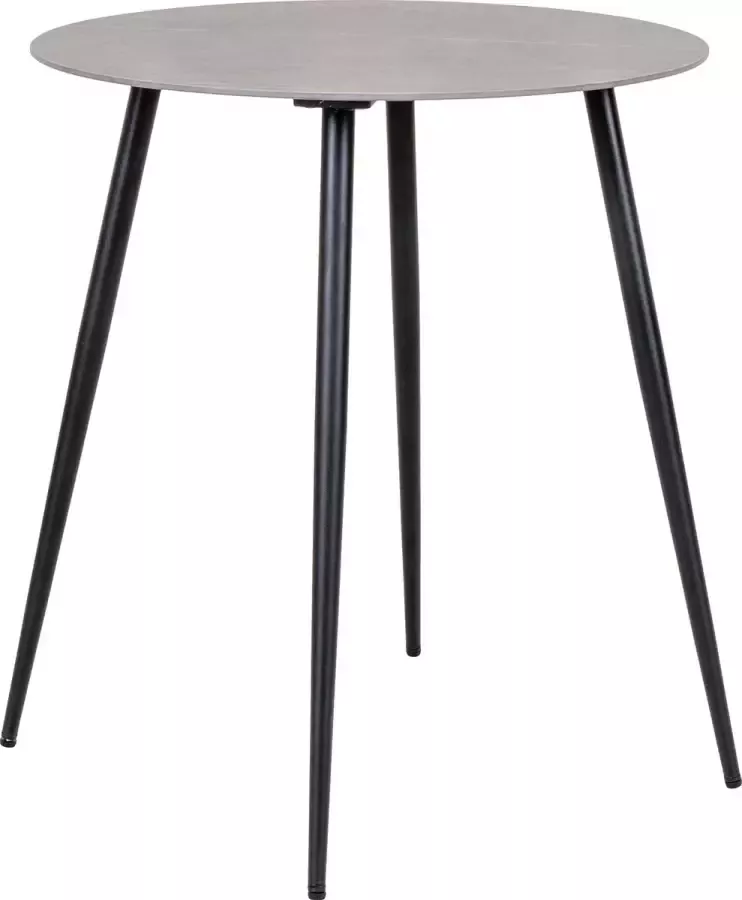 House Nordic Salontafel Lazio Keramiek Grijs Rond Ø60cm