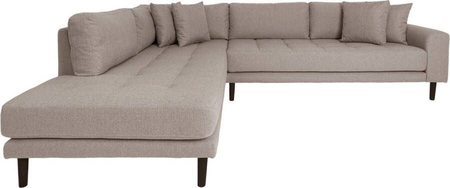 House Nordic Hoekbank Lido met Open Einde Links Stone