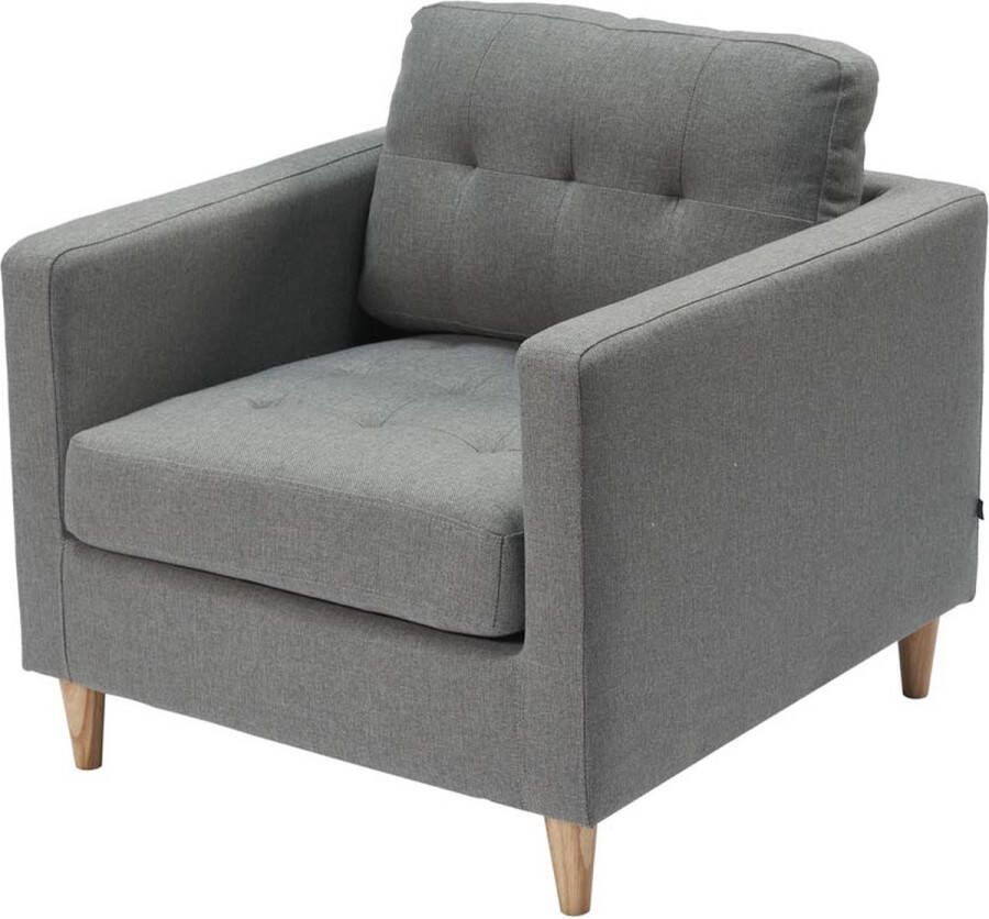 House Nordic Marino fauteuil stof grijs - Foto 1