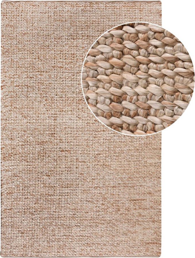 House Nordic Salem Tapijt vloerkleed handgeweven natuurlijk vloerkleed 160x230 cm