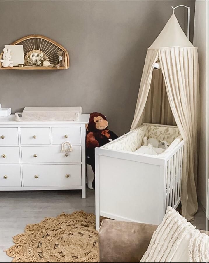 House of Tods Wandplank Sunny Rotan Handgemaakt Wanddecoratie Wandplankje Kinderkamer Babykamer 80x20x35 cm