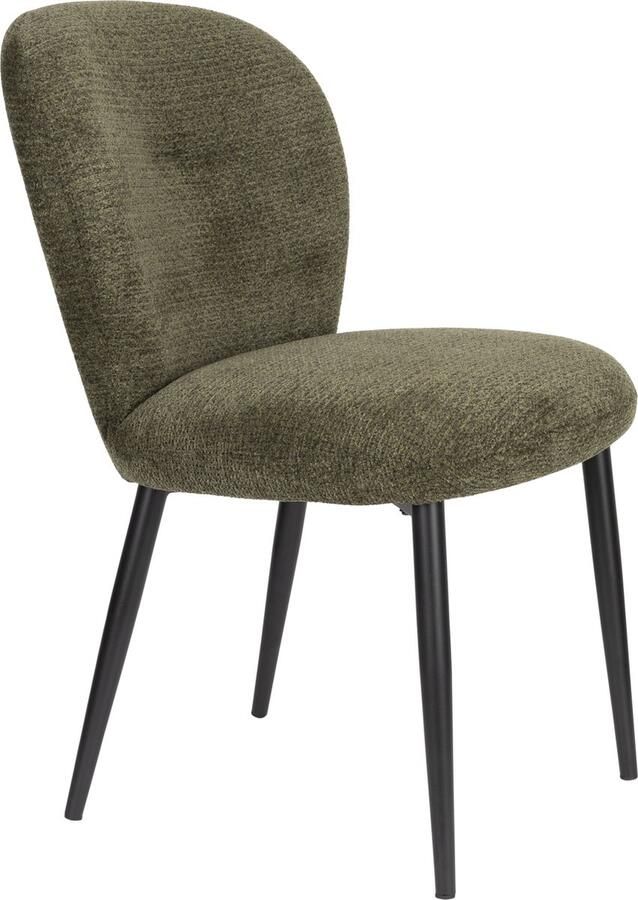 Housecraft Living Housecraft Alaz Eetkamerstoelen Groen Set van 2 - Foto 2
