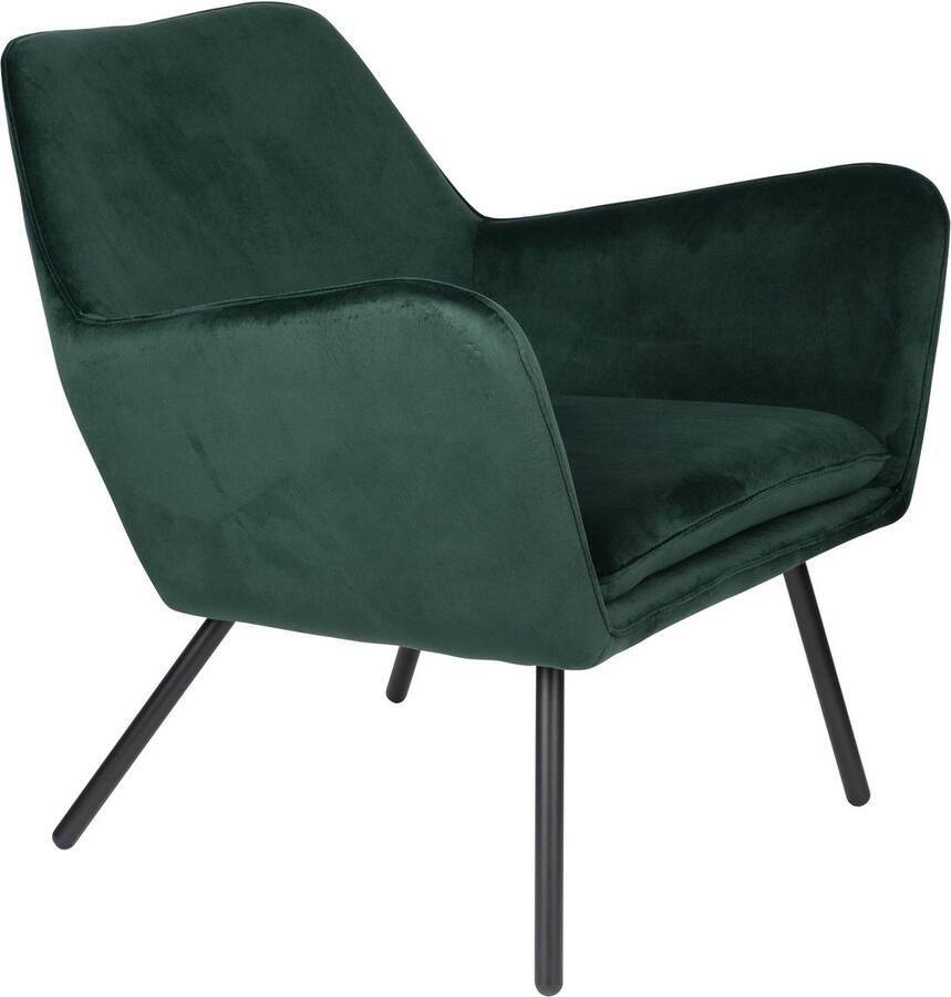 Housecraft Living Housecraft Bon Fauteuil Velvet Groen - Foto 4