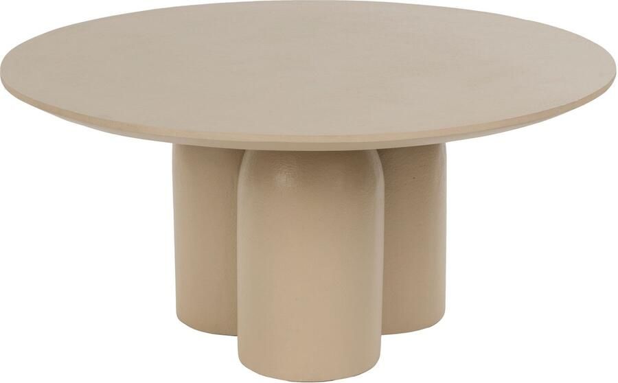 Housecraft living Ces Salontafel Rond 75 cm Beige