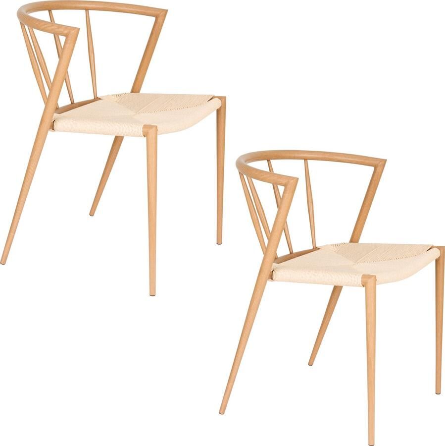 Housecraft living Feliz Lifestyle Che Stoelen Set van 2