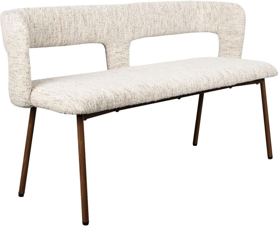 Housecraft Living eetkamerbank Chelsea 148 cm beige