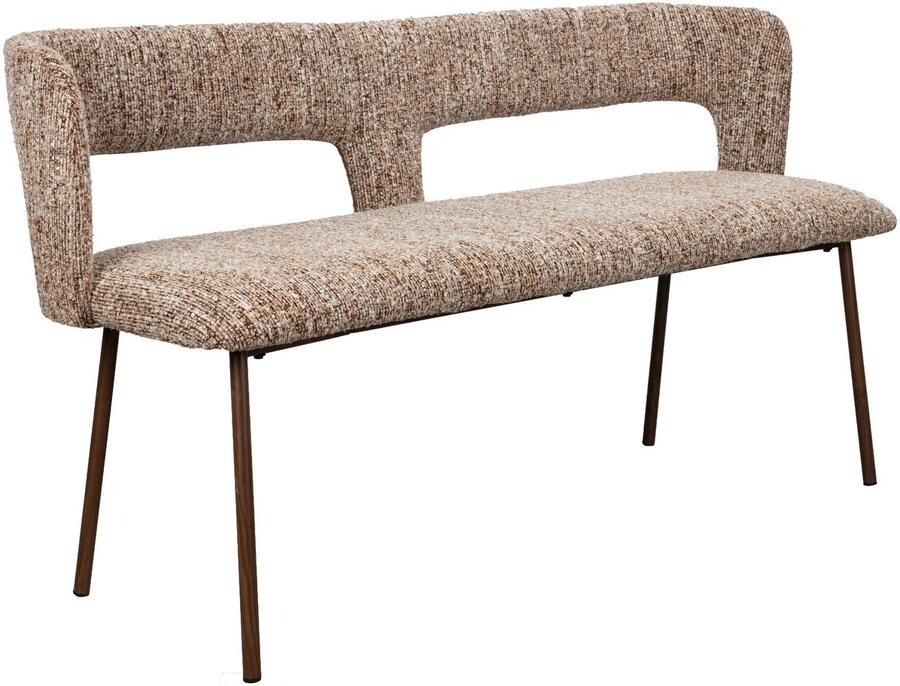 Housecraft Living eetkamerbank Chelsea 148 cm bruin