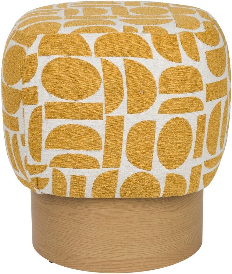 Housecraft Living Cyril Poef| Krukje Geel