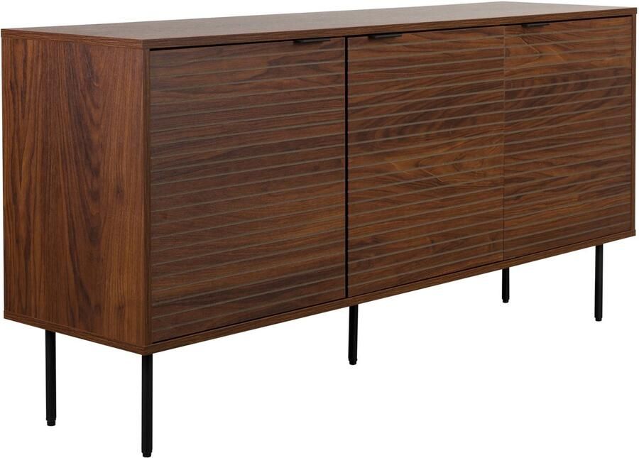 Housecraft living Flux Dressoir Hoog Walnoot Bruin
