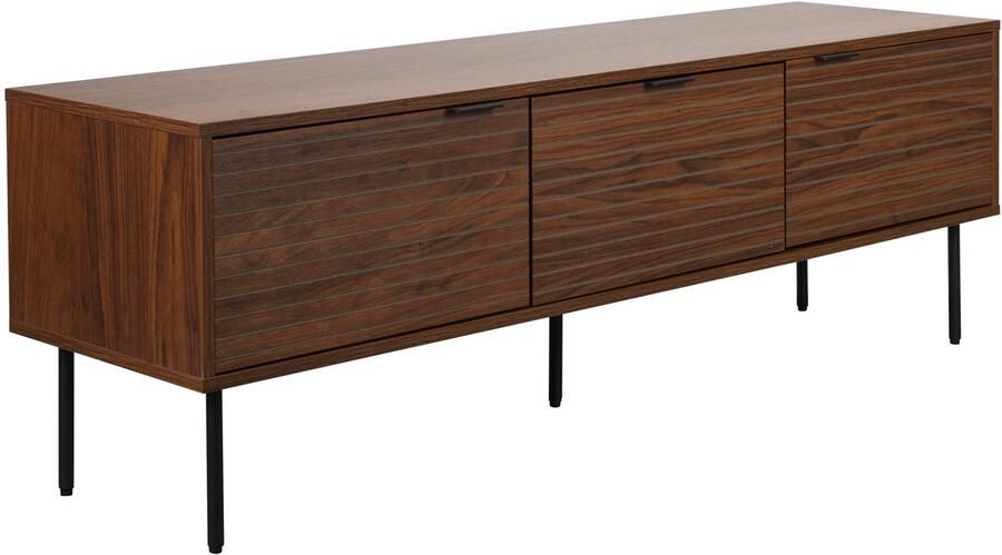 Housecraft living Flux Dressoir Laag Walnoot Bruin